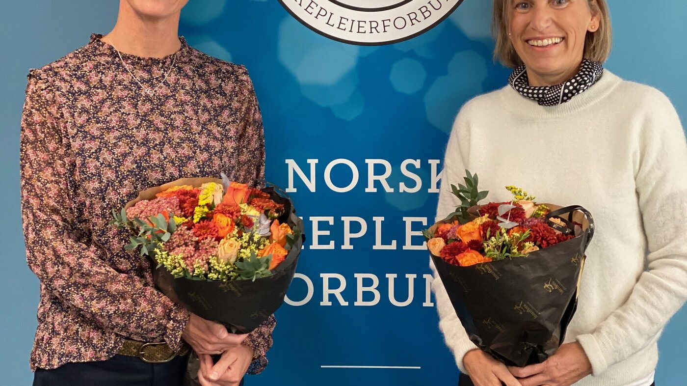 leder og nestleder i Rogaland NSF bildet viser leder og nestleder i Rogaland NSF