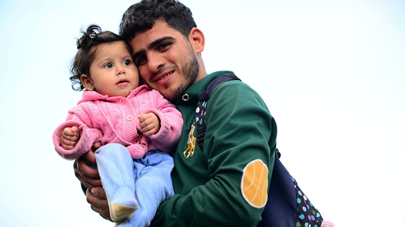 Flyktning og datter