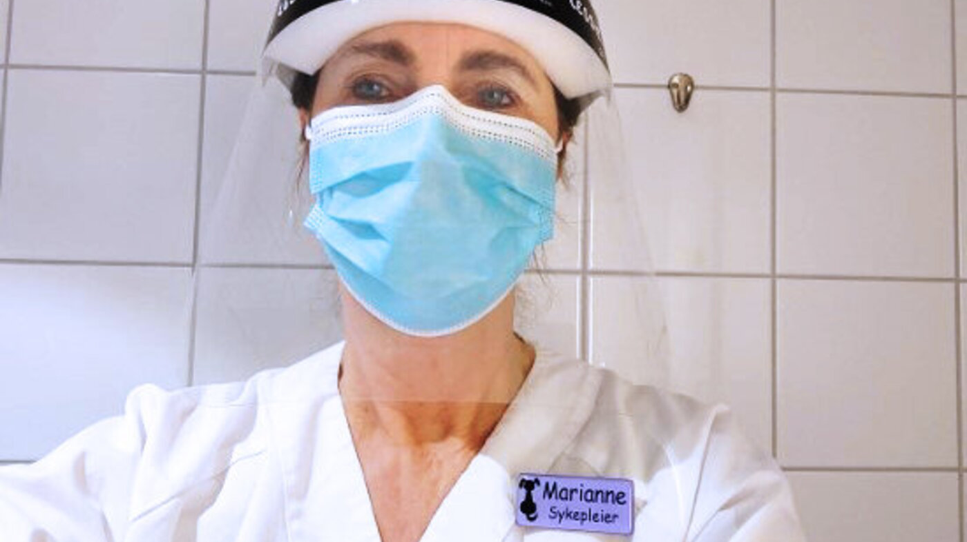 Marianne Carolin, sykepleier på Grefsenhjemmet
