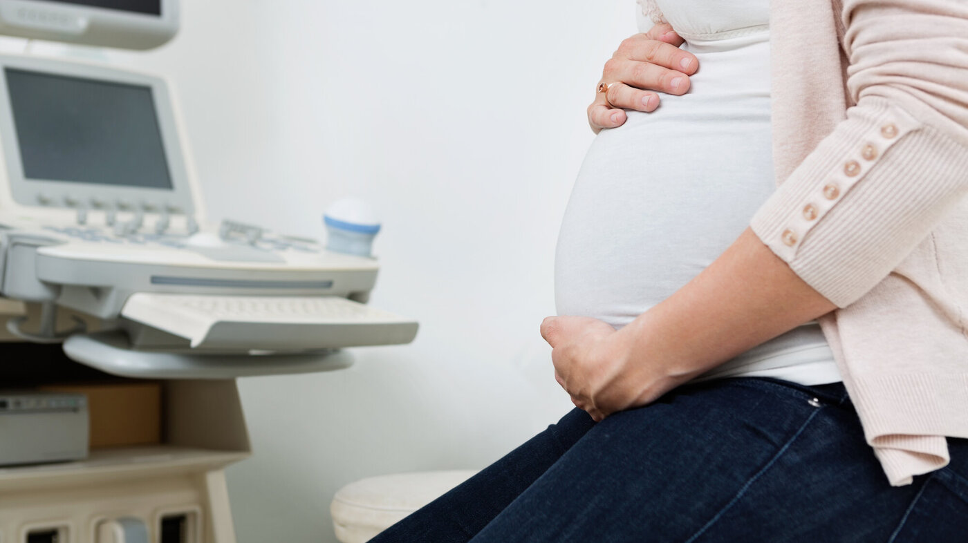gravid kvinne bildet viser gravid kvinne