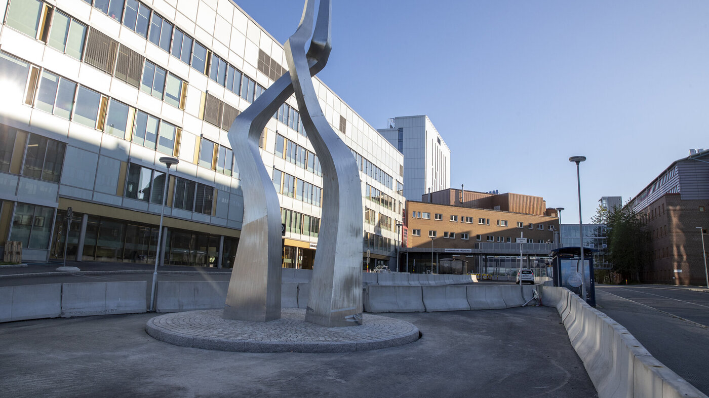 Bildet viser Universitetssykehuset i Nord-Norge.