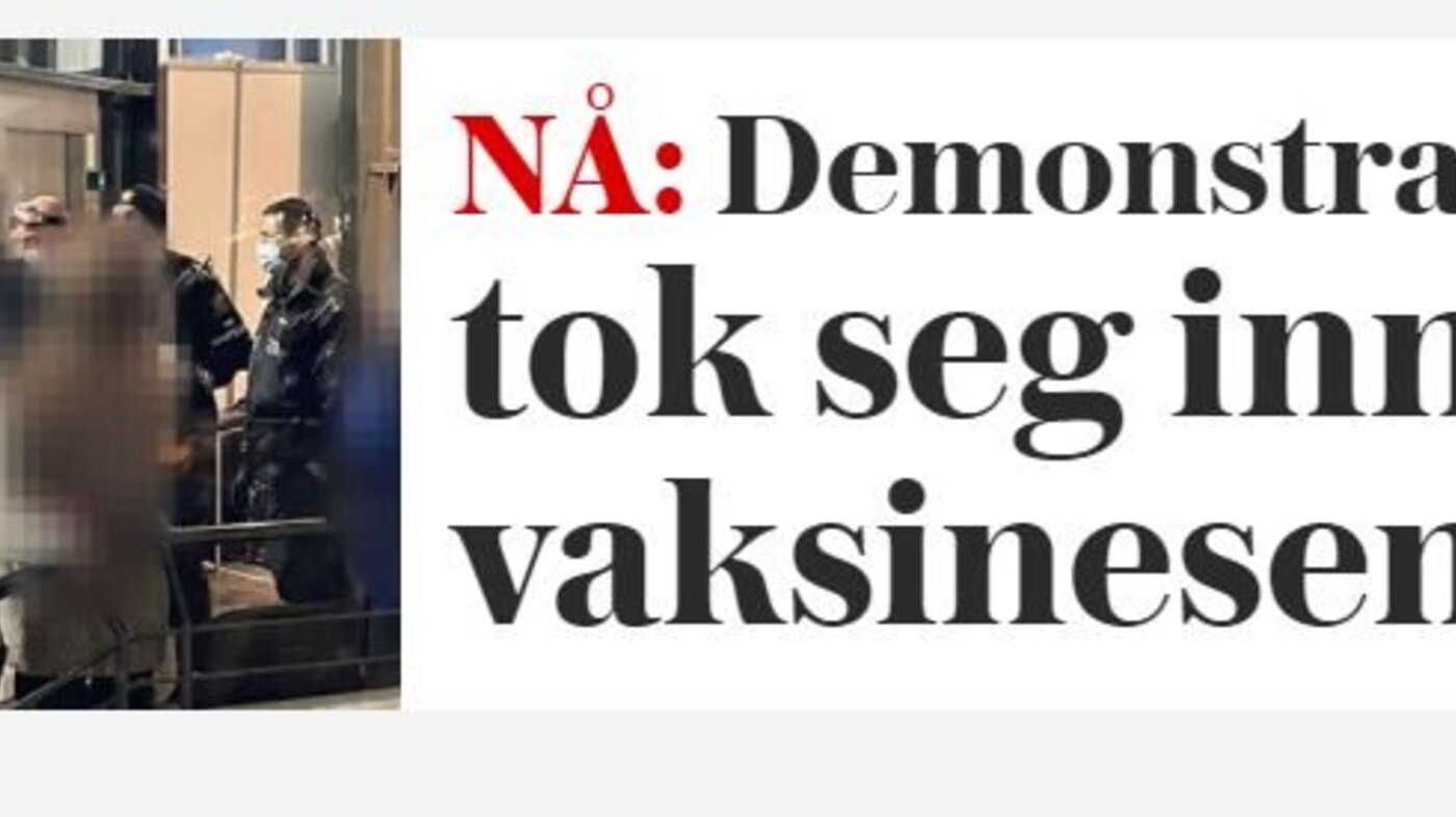 vaksinedemonstranter vaksinedemonstranter