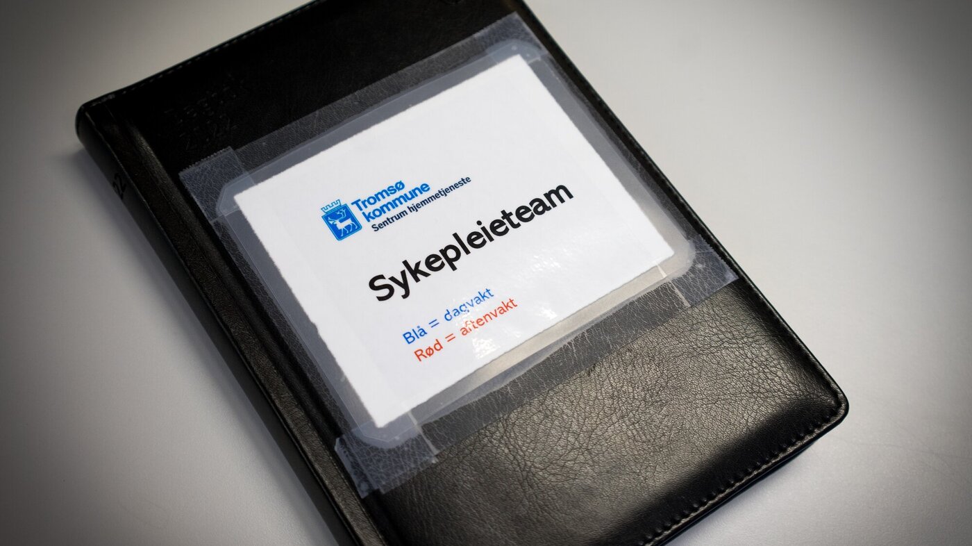 bildet viser bok med tittel sykepleierteam