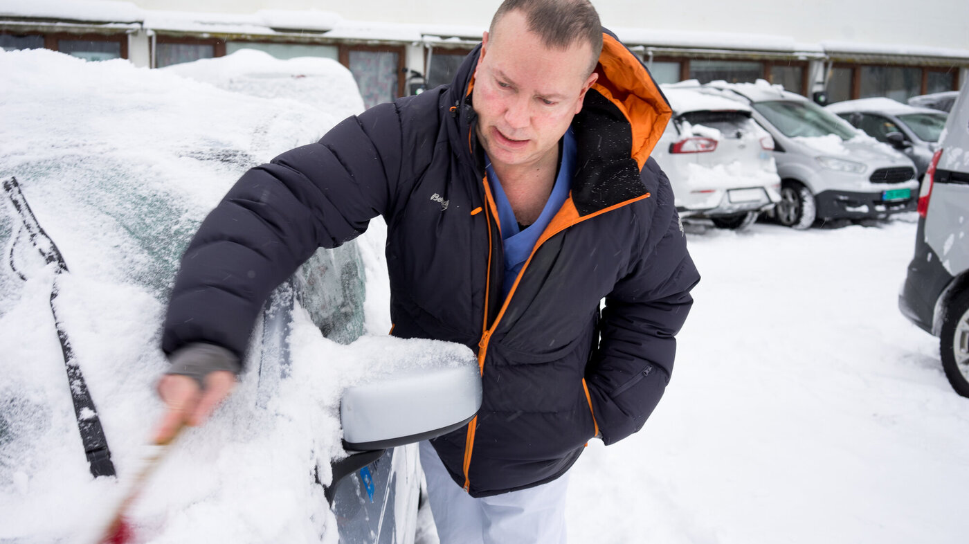 bildet viser Vidar Hustad