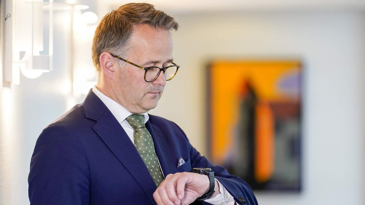 Riksmeklingsmannen møter pressen Riksmeklingsmannen møter pressen