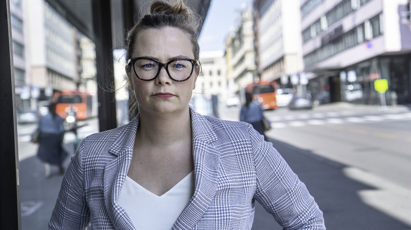 Bildet viser NSFs nestleder Silje Naustvik