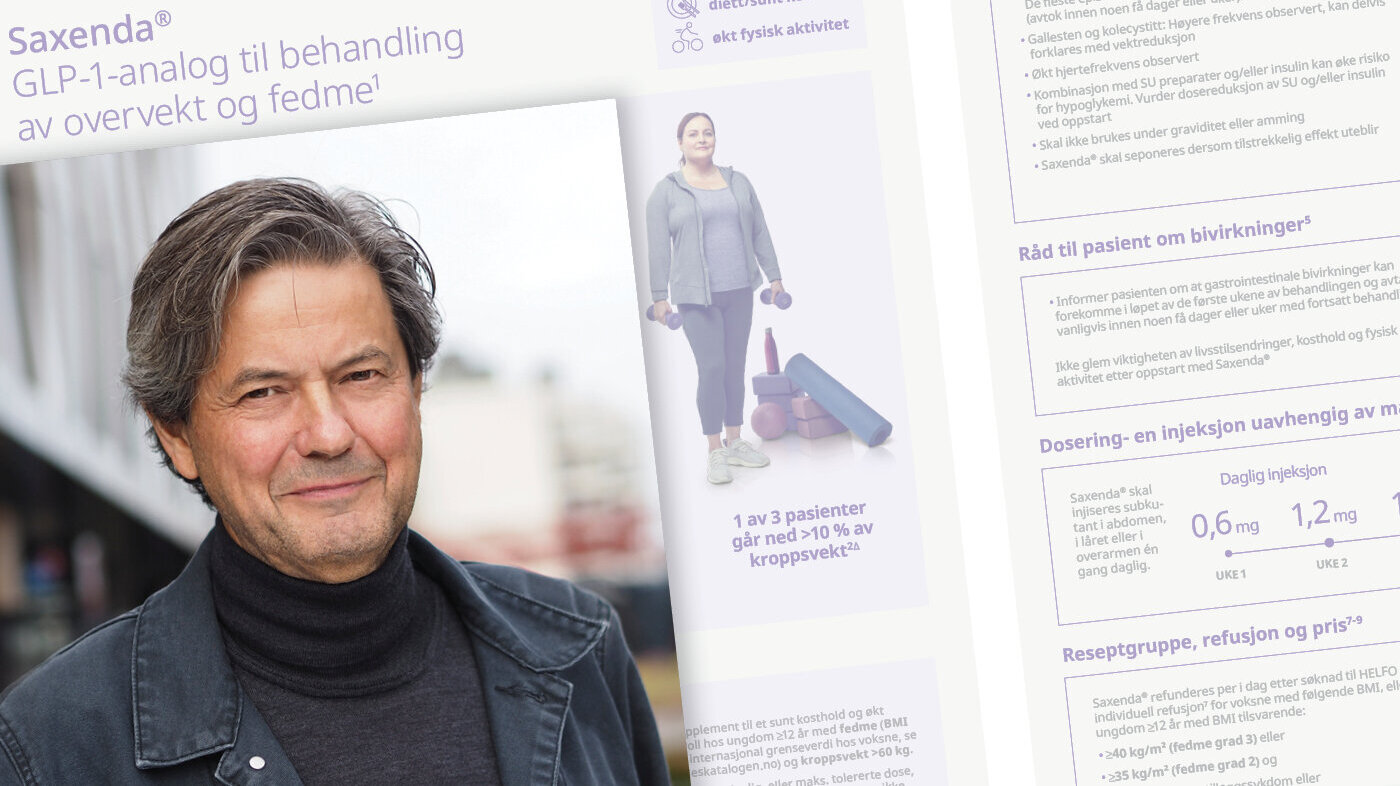 Annonse, Sigurd Hortemo Collagen viser feil annonsen og Sigurd Hortemo.