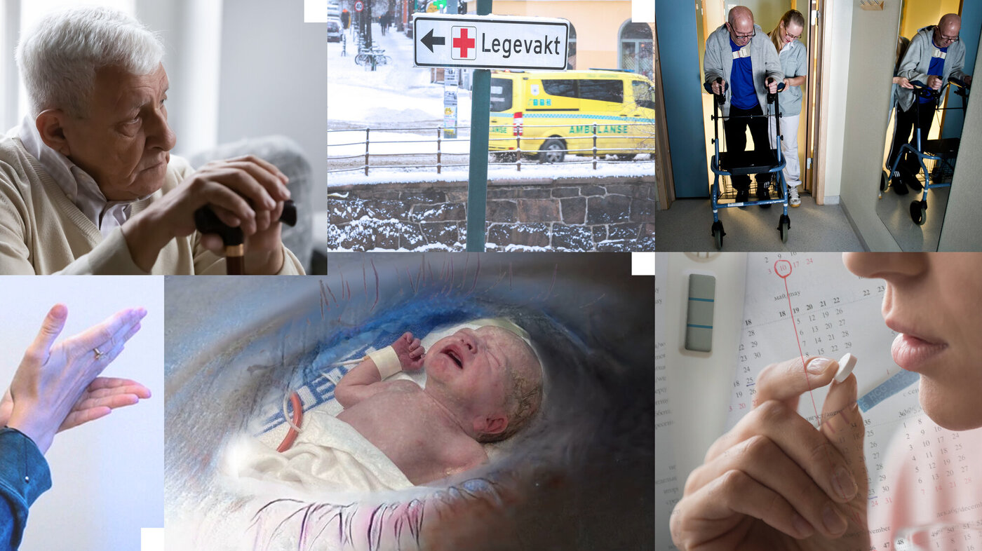 Fotomontasje for mest leste forskningssaker Fotomontasje for mest leste forskningssaker