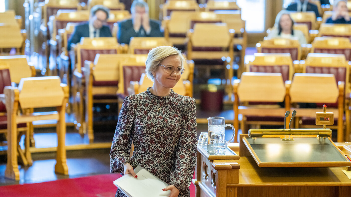 Helse- og omsorgsminister Ingvild Kjerkol (Ap)