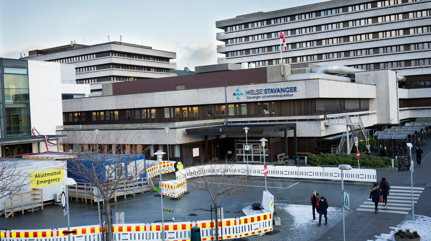 bildet viser Stavanger Universitetssjukehus