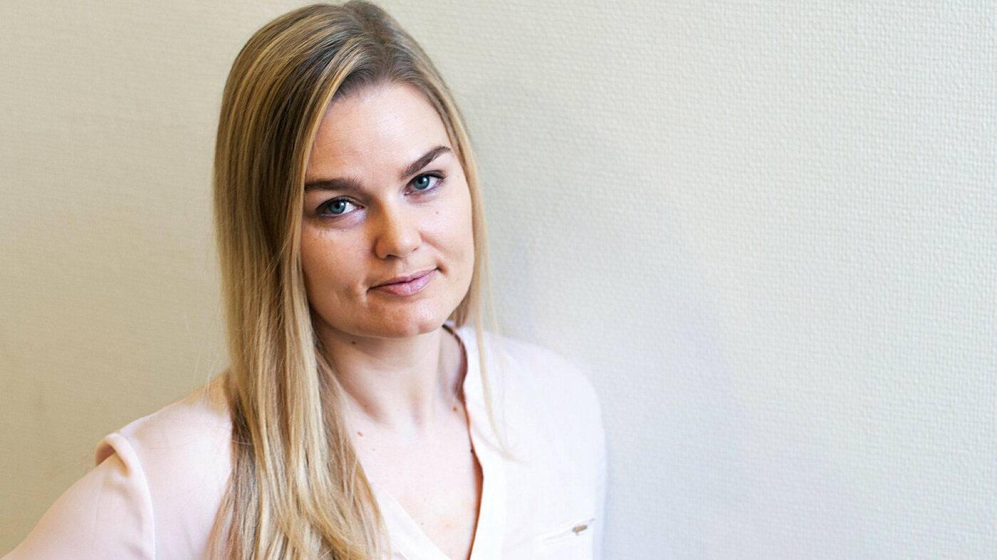 Bildet viser Hanne Charlotte Schjelderup