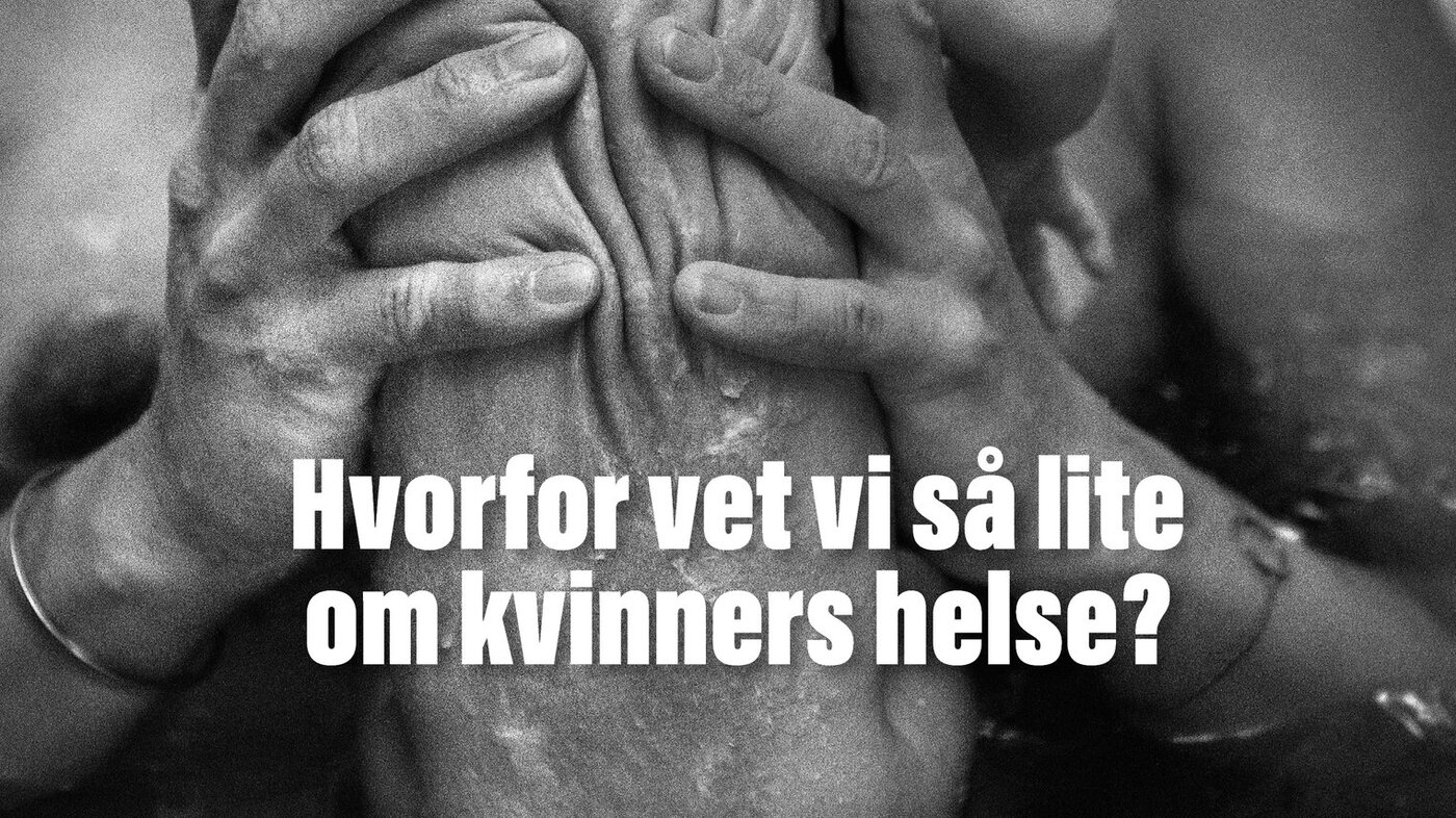 Bildet viser forsiden av utgaven "Hvorfor vet vi så lite om kvinners helse?"