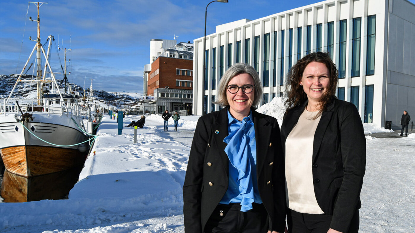 Ursin og Kibsgaard på kaia i Bodø