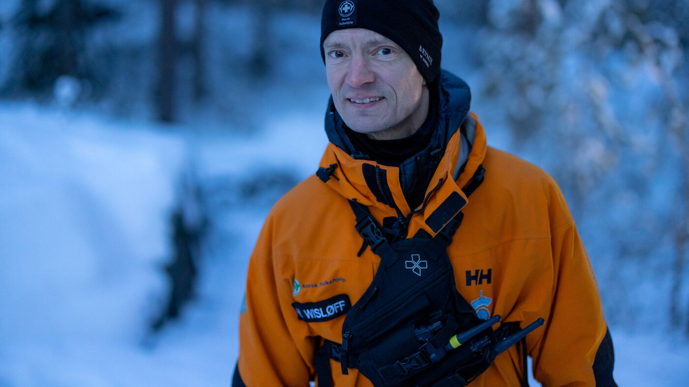 Harald Wisløff, frivillig og operativ leder i Norsk Folkehjelp Follo