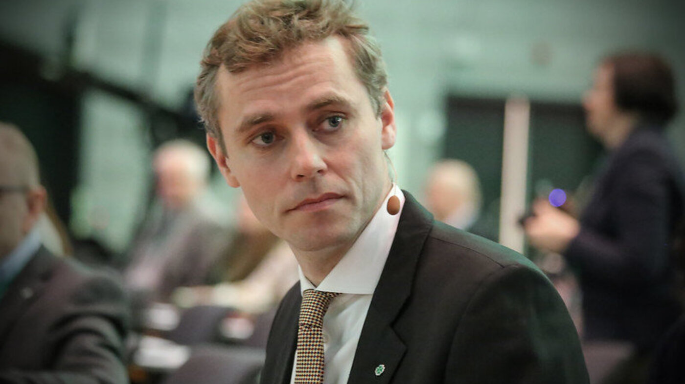 Bildet viser forsknings- og høyere utdanningsminister Ola Borten Moe Bildet viser forsknings- og høyere utdanningsminister Ola Borten Moe