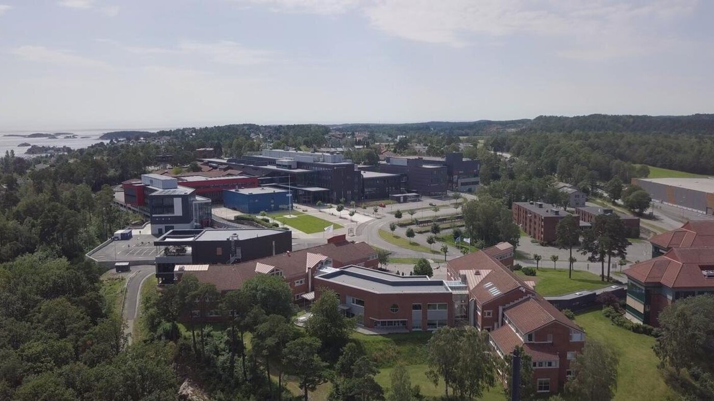 Grimstad Campus Bildet viser Grimstad campus