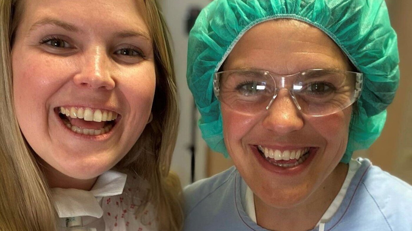 Torunn Mittet, Karoline Skedsmo Bildet viser Torunn Mittet og Karoline Skedsmo.