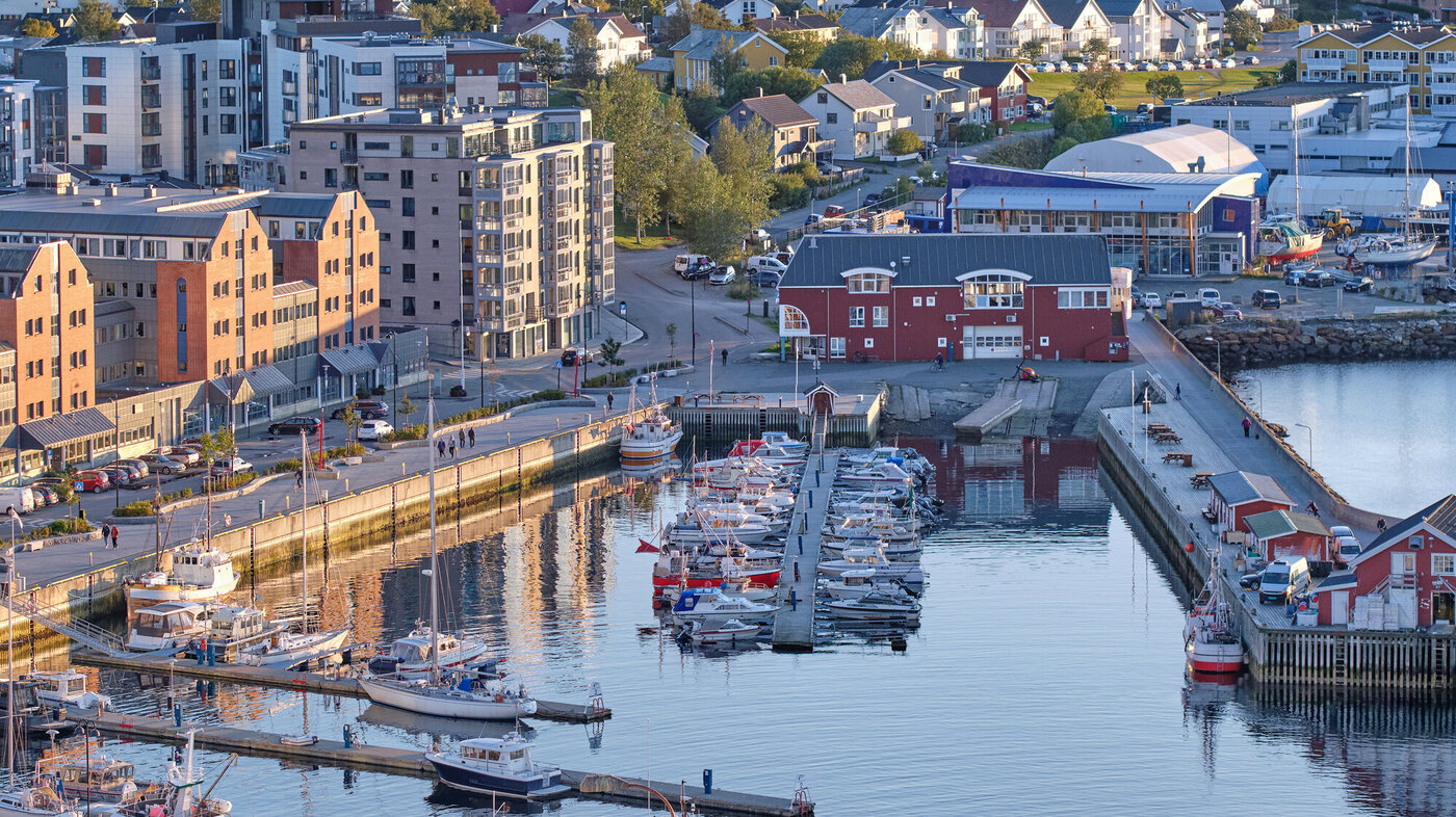 bilde av bodø havn