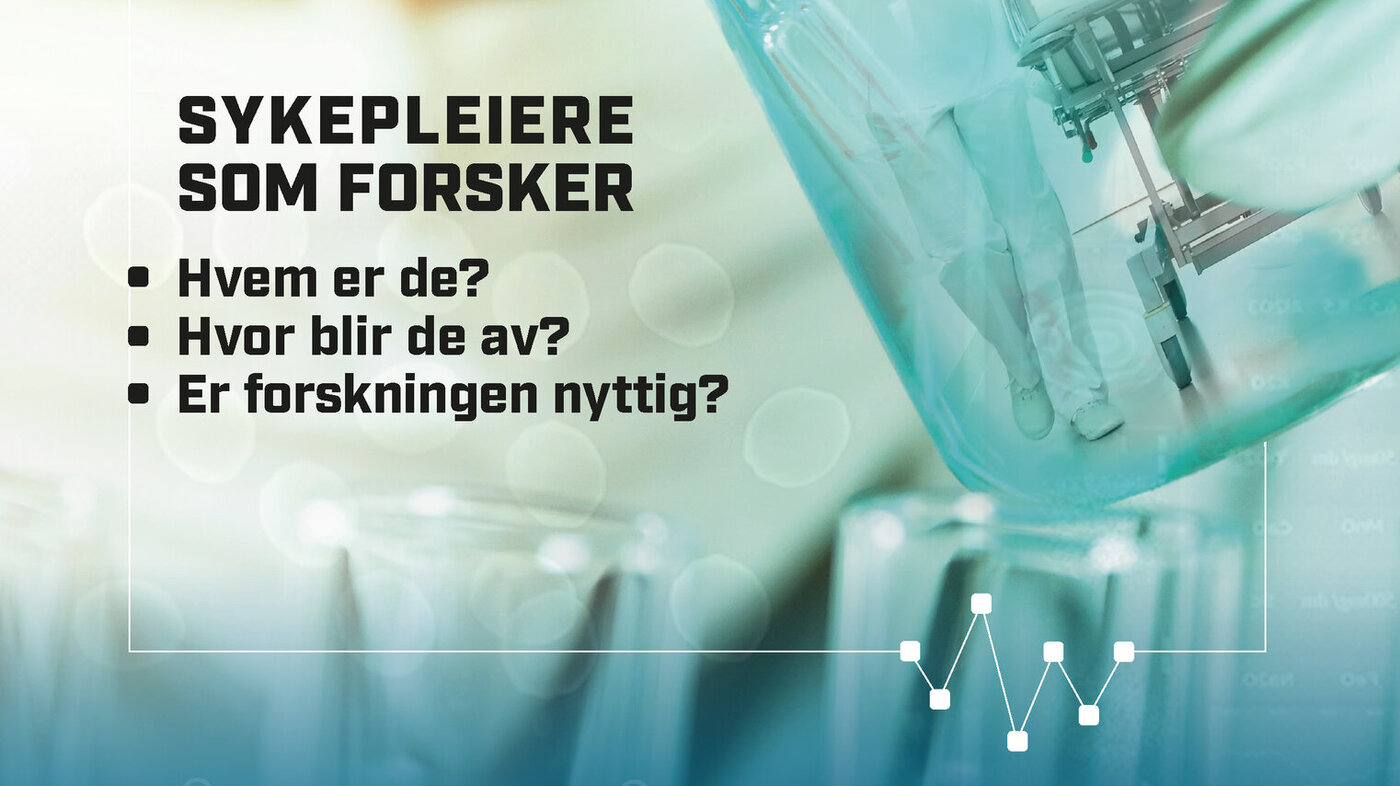 Bildet viser forsiden til papirutgaven Sykepleiere som forsker