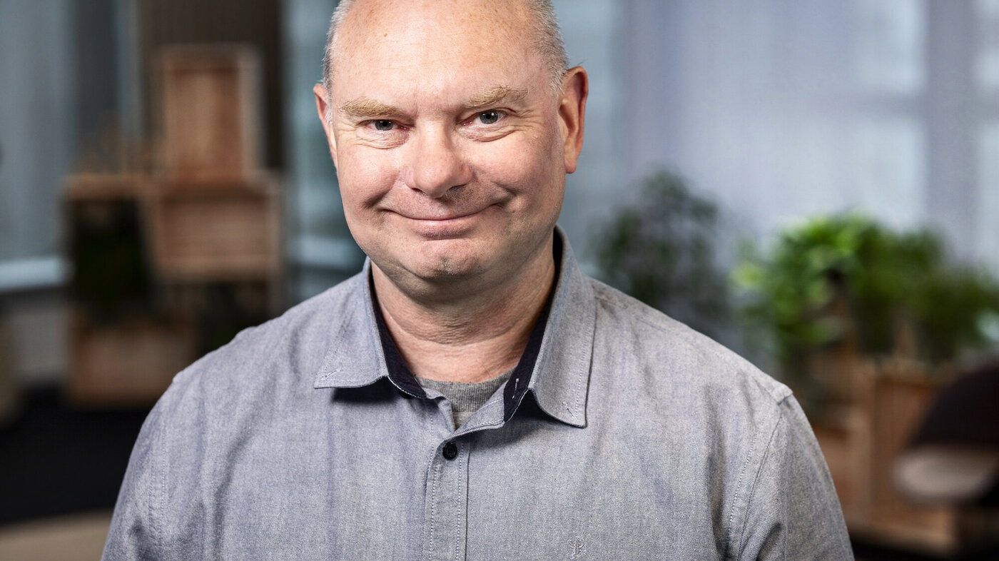 Bildet viser Øyvind Røst, pensjonsøkonom i KLP