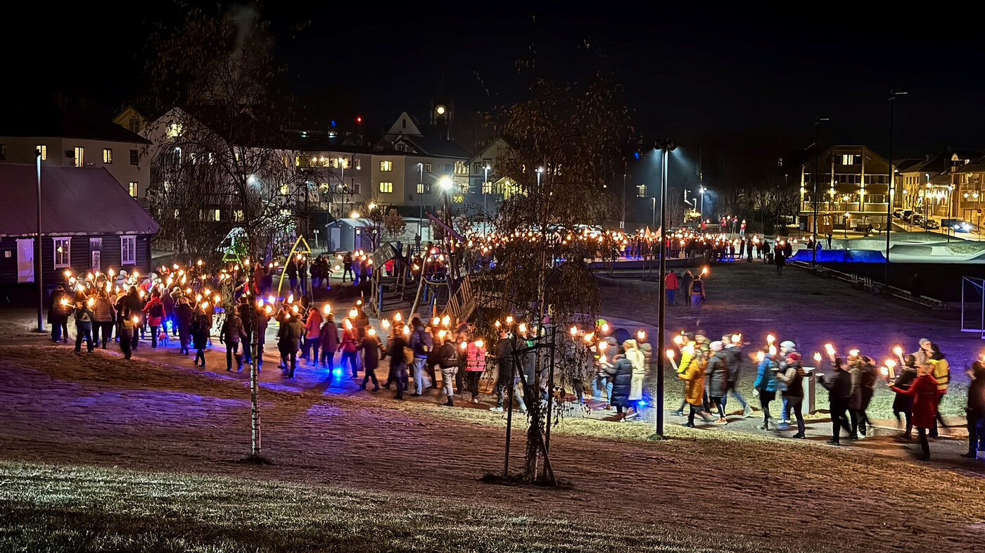 fakkeltoget i levanger