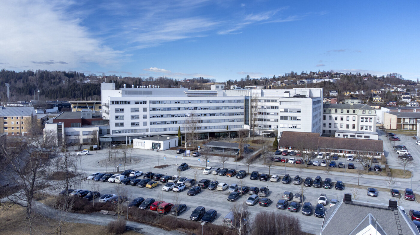 Bildet viser Sykehuset Levanger