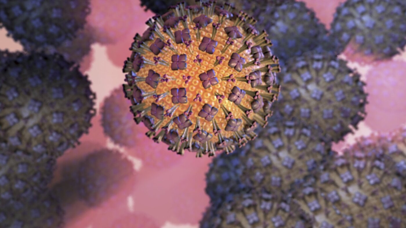 RS-virus Datagrafikken viser RS-virus.