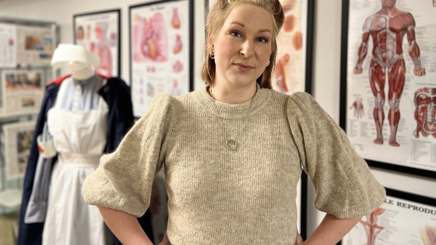 Bildet viser Charlotte Konradsdatter Aronsen