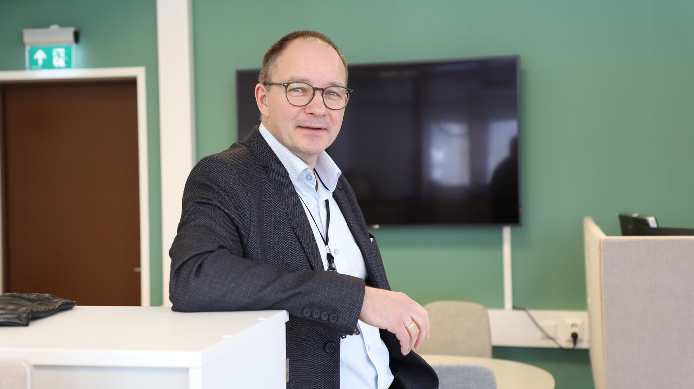 Bildet viser HR-direktør Jan Inge Pettersen.