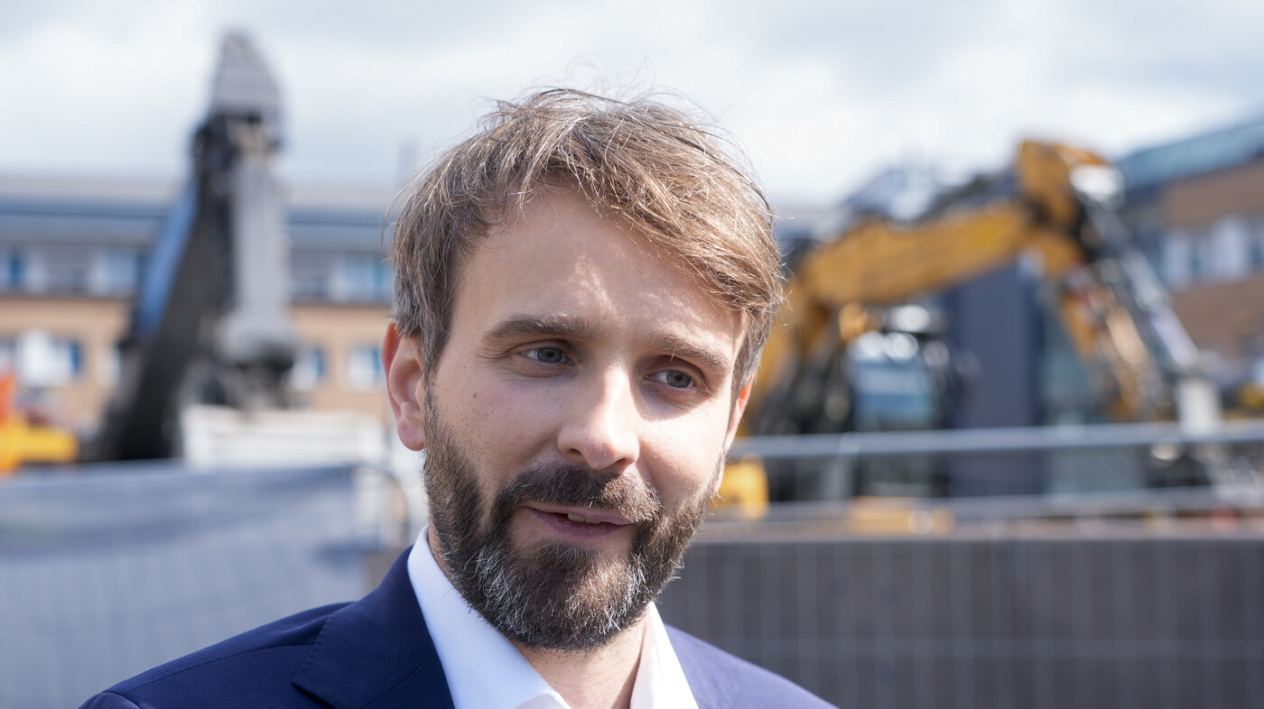 Bildet viser helseminister Jan Christian Vestre