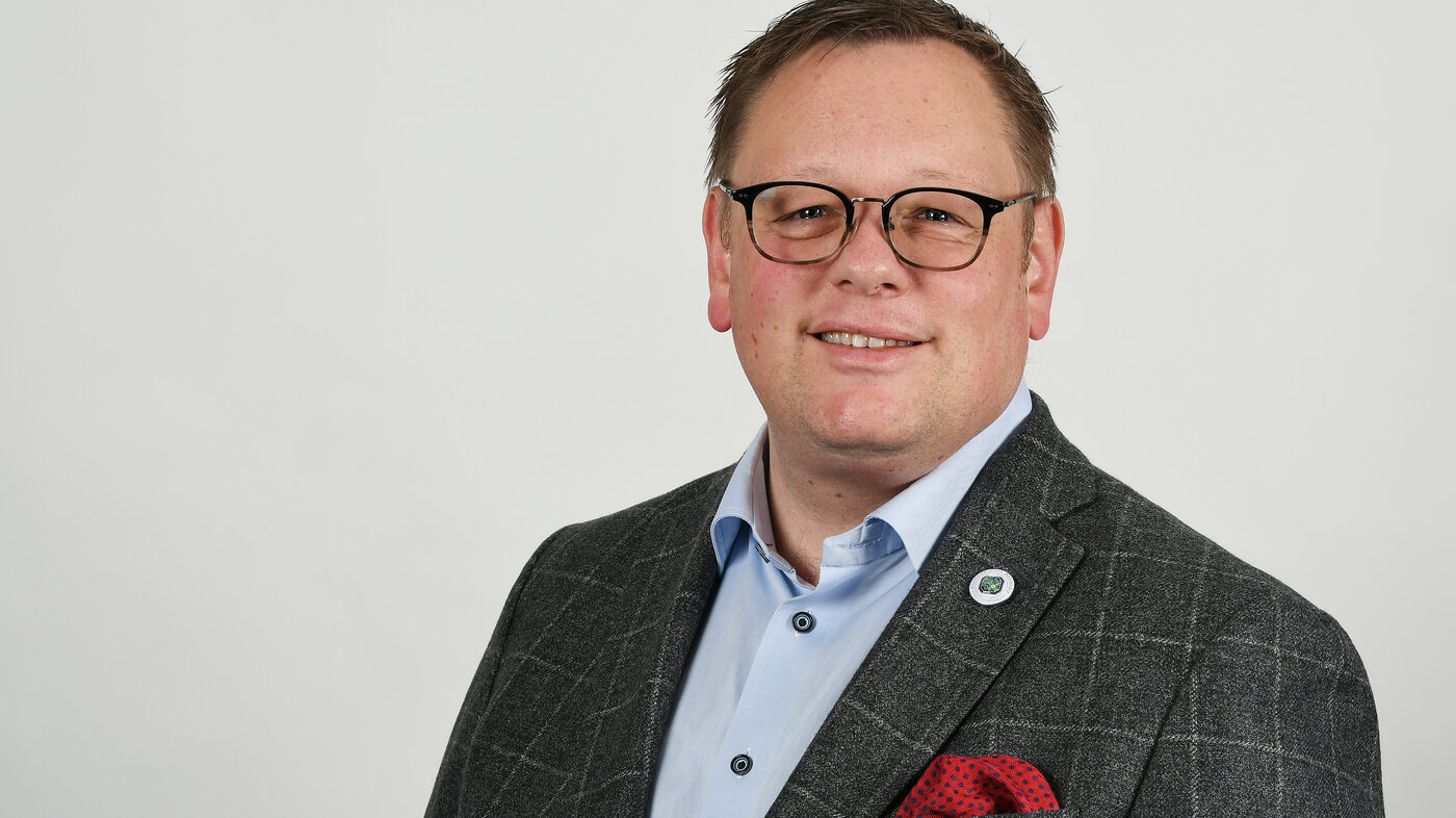 Bildet viser et portrett av nestleder Kai Øivind Brenden