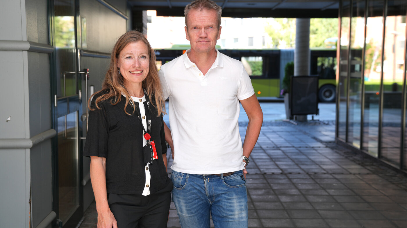 Bilde av Kari Hanne Gjeilo og Pål Klepstad