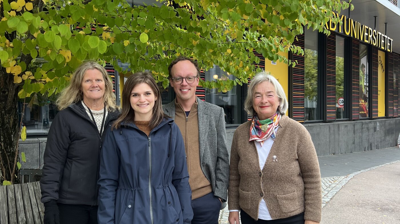 Borghild Løyland, Ida Hellum Sandbekken, Åsmund Hermansen, Inger Utne Bildet viser Borghild Løyland, Ida Hellum Sandbekken, Åsmund Hermansen og Inger Utne.