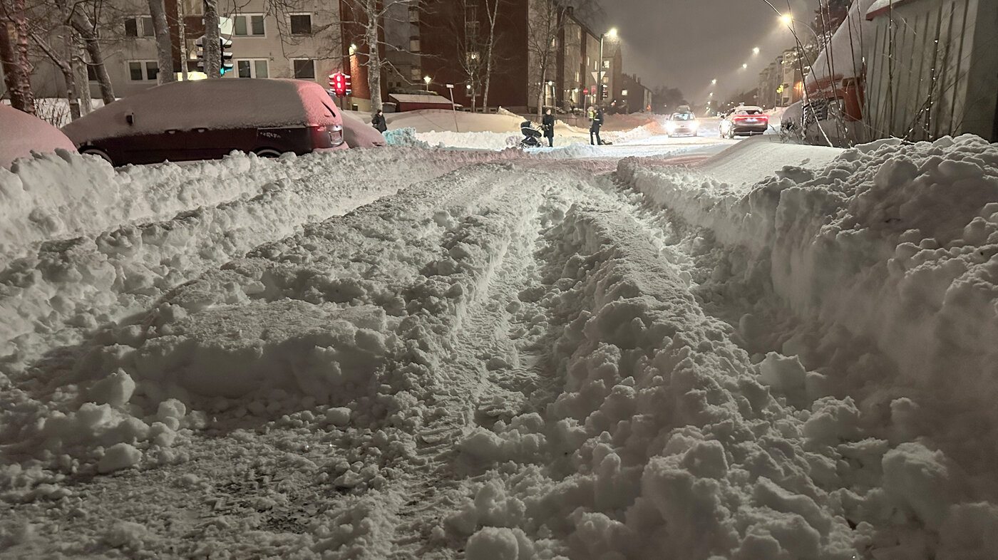 Snø Snøkaos