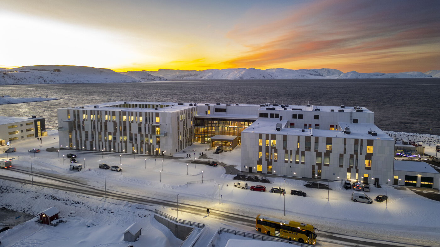 Bilde av nye Hammerfest sykehus