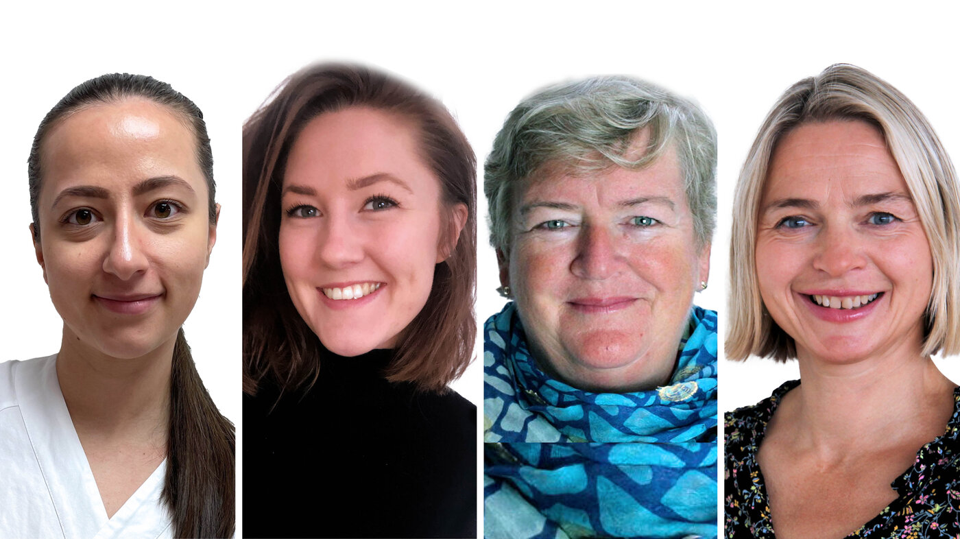 Irma Taslidza, Gunhild Eide Myhre, Ellen Karine Grov, Astri Syse Bildet viser : Irma Taslidza, Gunhild Eide Myhre, Ellen Karine Grov og Astri Syse.