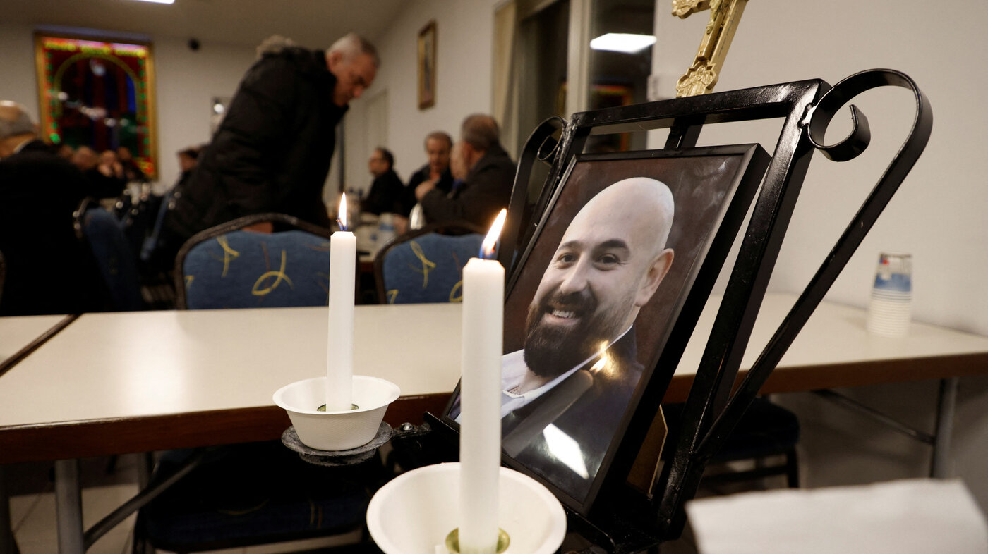 Bilde fra minnestund for Salim Iskef