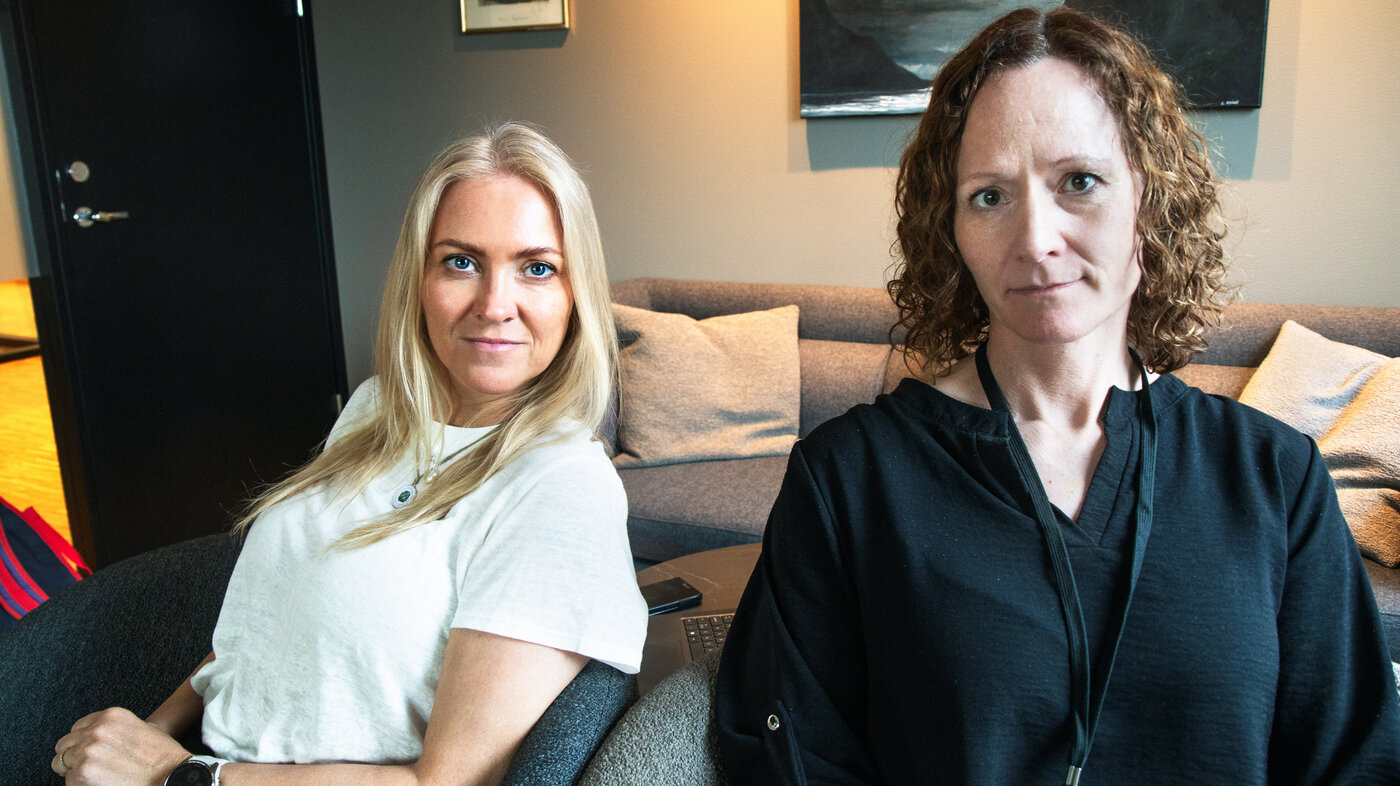 Bildet viser Lill Sverresdatter Larsen og Gro Lillebø