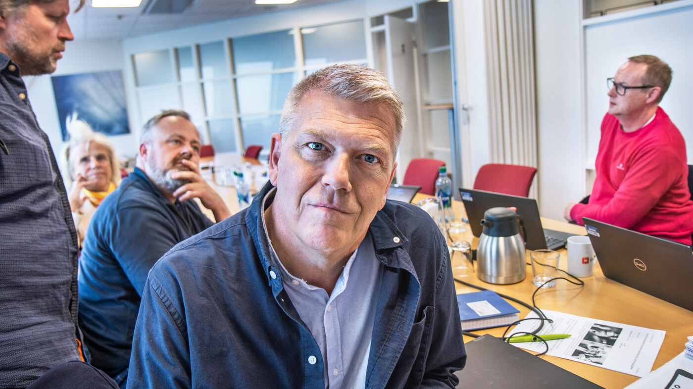 Bildet viser Bård Eirik Ruud, fylkesleder i Oslo NSF