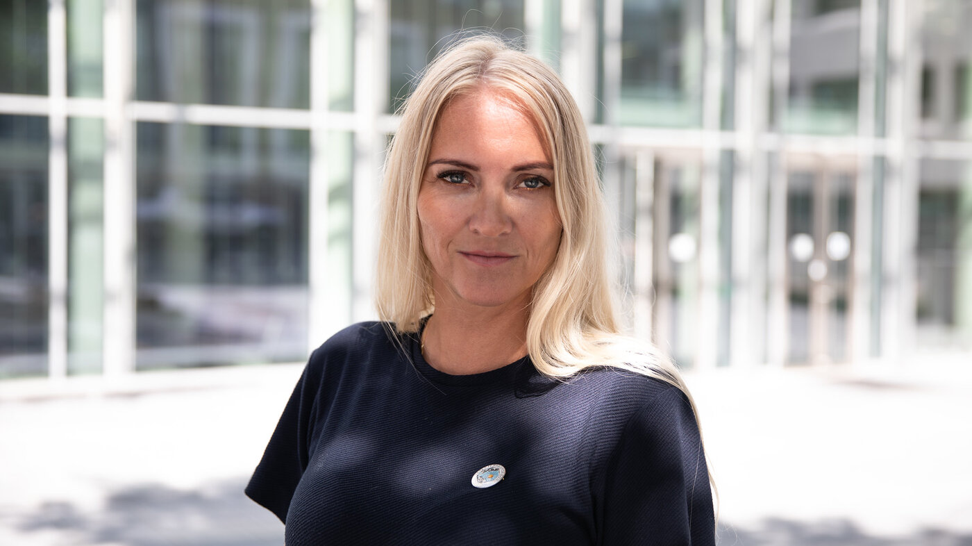 Bildet viser et portrett av Lill Sverresdatter Larsen