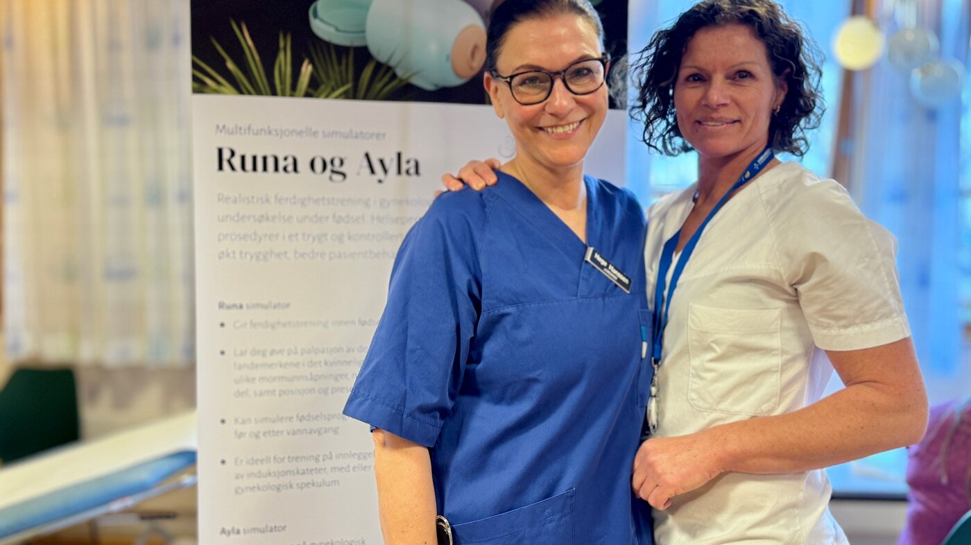 Hege Hansen og Stine Andreasen