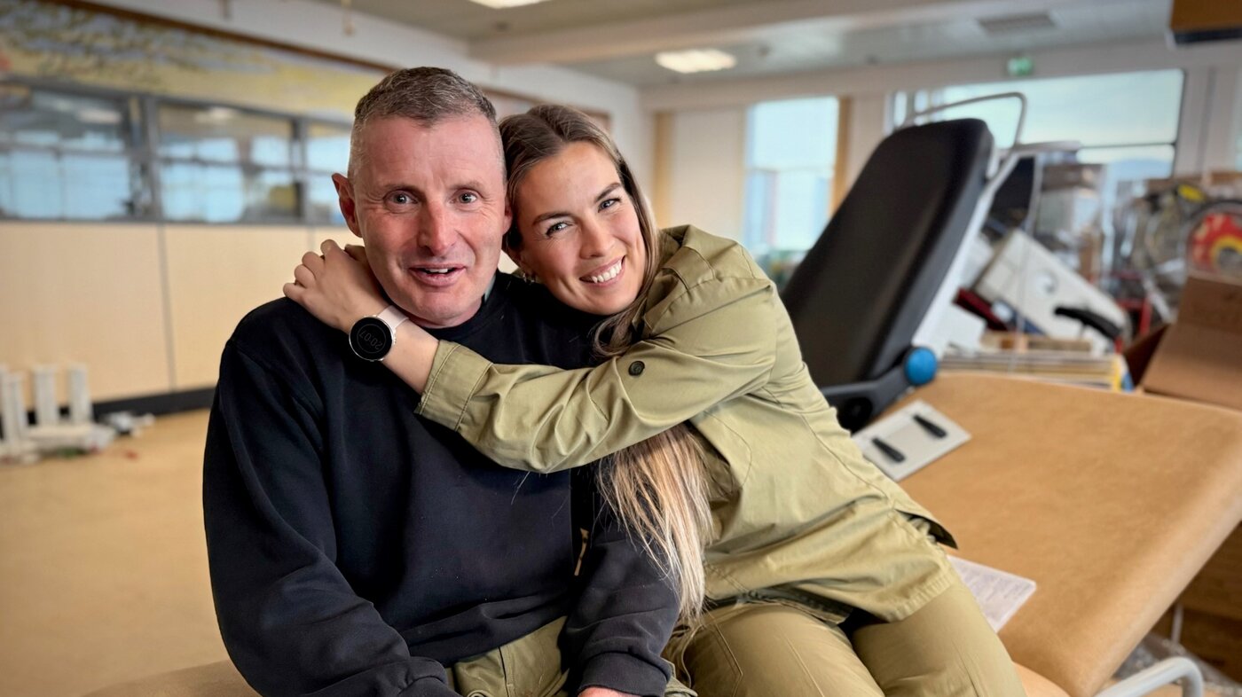 Bildet viser Kurt Eriksen og Edel Marlèn Duurhuus Bildet viser Kurt Eriksen og Edel Marlèn Duurhuus