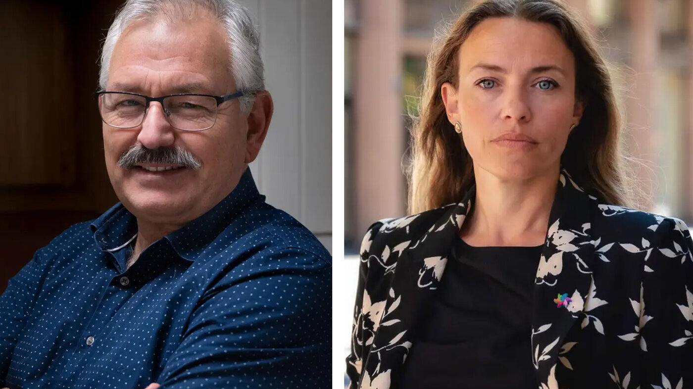Bilde av Oluf Dimitri Røe og Ingrid Stenstadvold Ross
