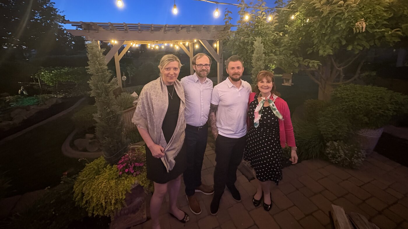 Ellen Brodin, Lars Gjerde, Lasse Johan Thue, Bildet viser Ellen Brodin, Lars Gjerde, Lasse Johan Thue og