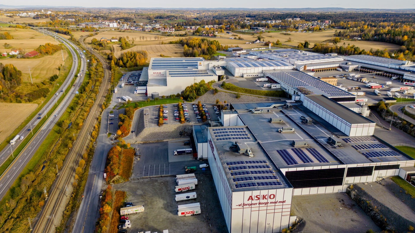 Bilde av Askos lager i Vestby