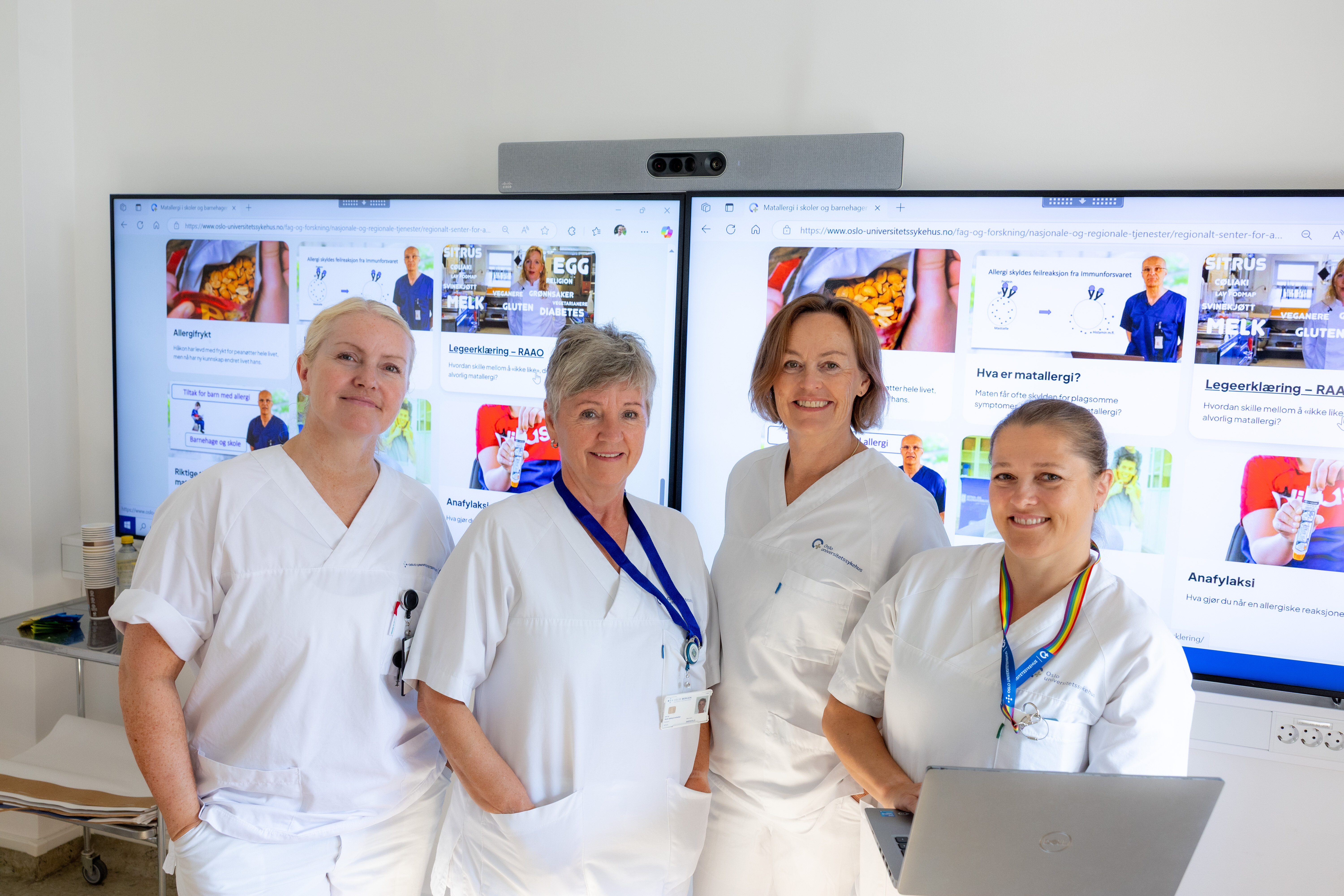 Anne Munkvold, Nina Særvold, Liv Bjerke Rodal, Ingvild Gaare-Olstad Bildet viser Anne Munkvold, Nina Særvold, Liv Bjerke Rodal og Ingvild Gaare-Olstad.