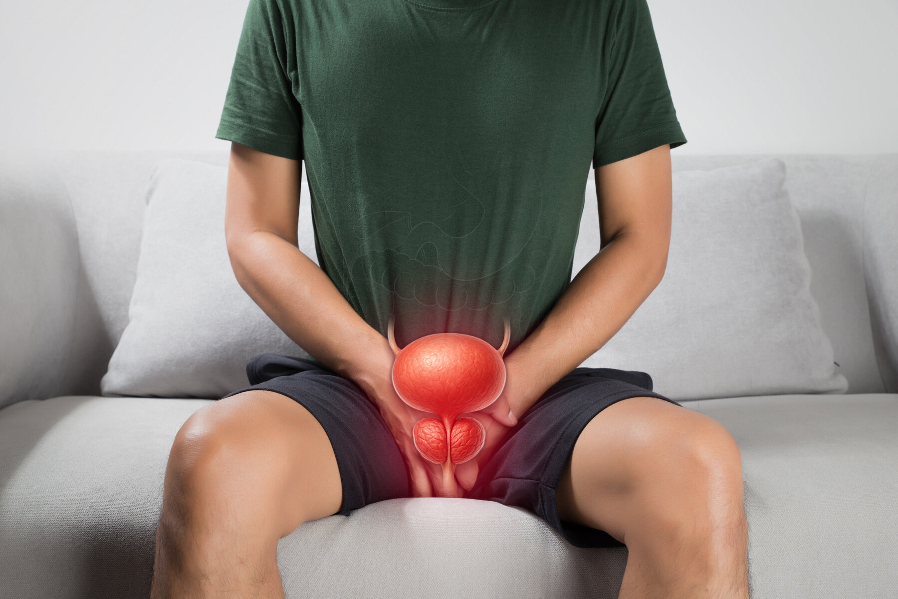 Bildet er et illustrasjonsbilde av en mann med prostatakreft Bildet er et illustrasjonsbilde av en mann med prostatakreft