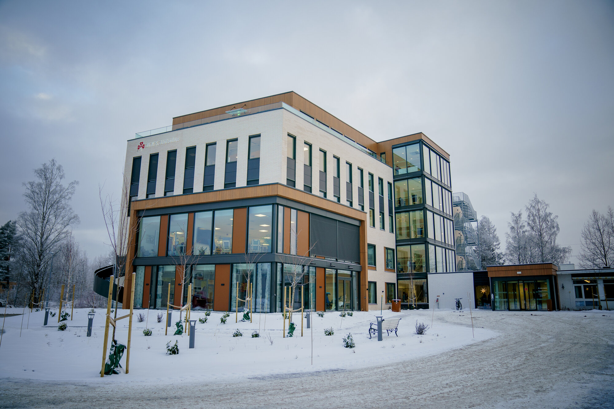 bilde av norske sanitetskvinners helsehus på lørenskog