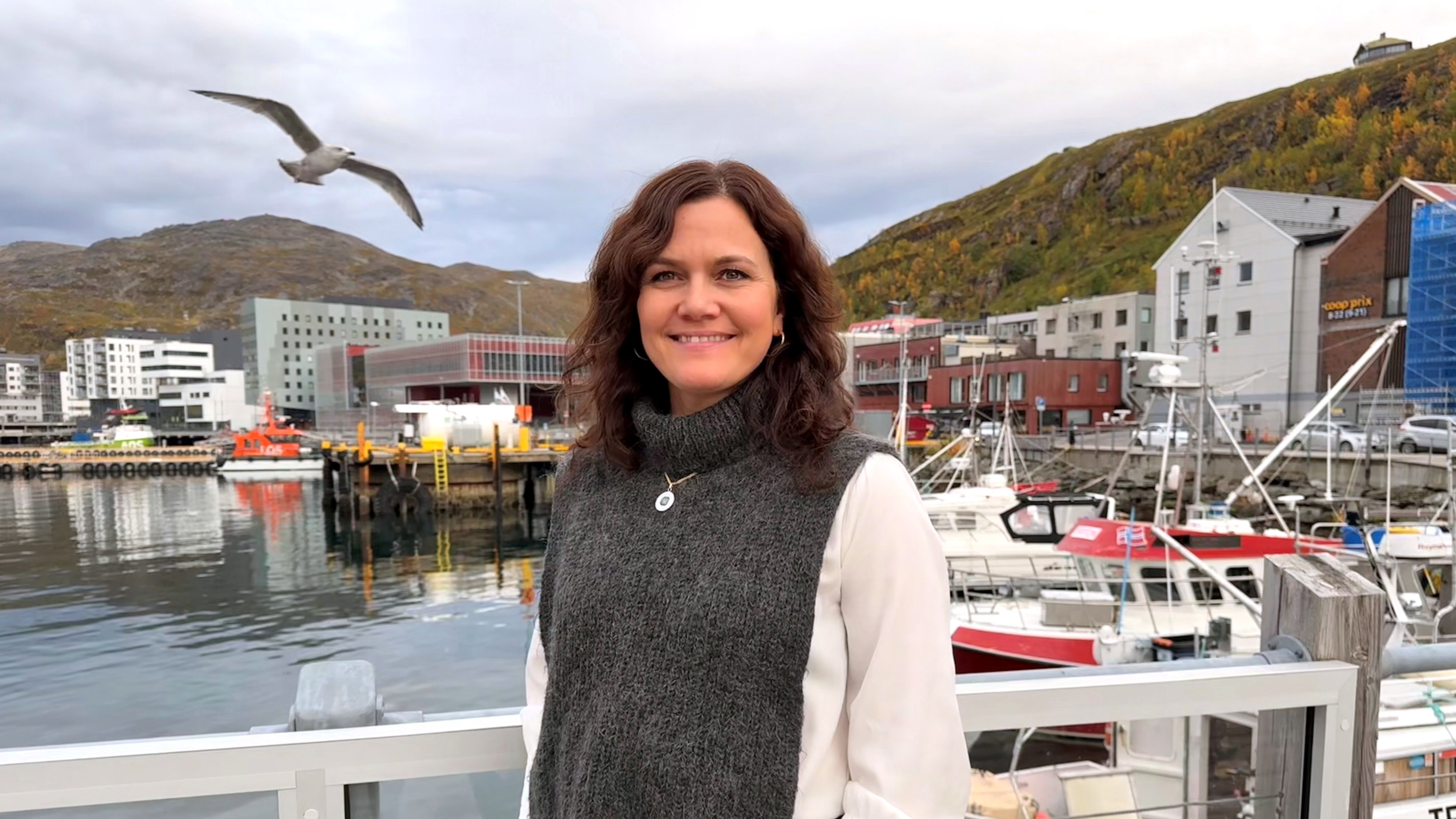 bildet sier Åshild Østlyngen