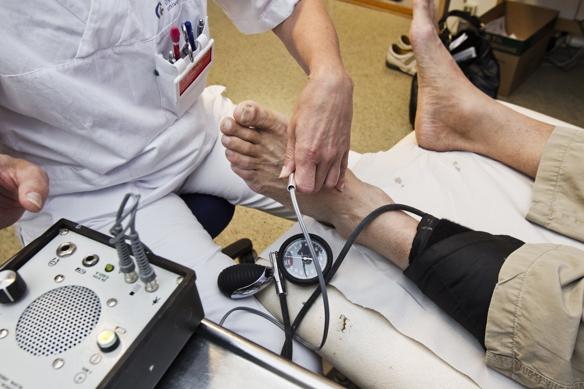 Bildet viser Aorta-screening Bildet viser Aorta-screening